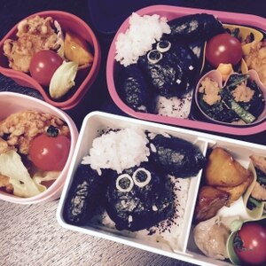 簡単キャラ弁☆ひつじのショーンのお弁当♪